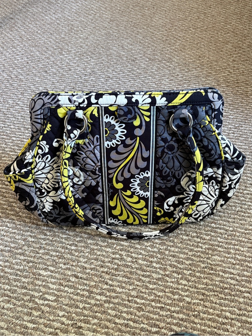 NWT Vera Bradley Frame Bag in Baroque Pattern